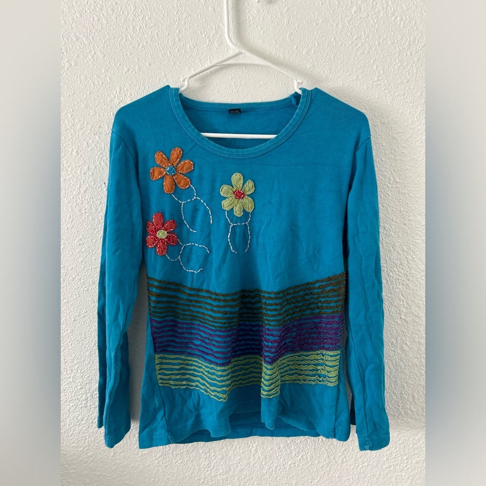 Hippie flower shirt